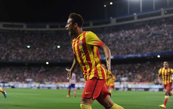Gol de Neymar foi de cabeça, pouco usual para o jogador