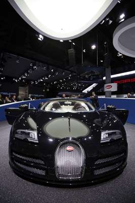 Bugatti Grand Vitesse Jean Bugatti, o carro mais exclusivo do salão do automóvel de Frankfurt custa 2,28 milhões de euros (cerca de R$ 7 milhões, sem contar os impostos)