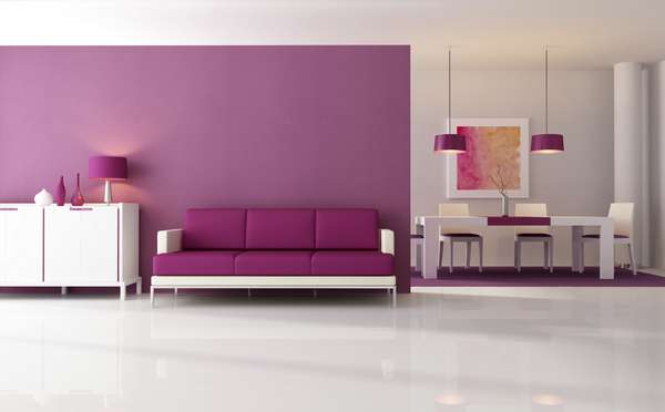 Lilás/violeta: a cor mais bonita das flores que existem na primavera. Pode ser usado em todos os ambientes para acalmar e harmonizar se for apostar em um tom mais claro. Mas não use de forma monocromática para não cansar. Em excesso ou tons fortes pode trazer depressão e ansiedade