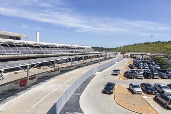 Aeroporto Internacional Tancredo Neves (MG), em Confins, na região metropolitana de Belo Horizonte
