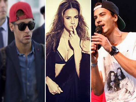 Em novembro de 2013, surgiram rumores de que Bruna Marquezine teria traído Neymar Jr. com o ator Arthur Aguiar, durante as gravações da novela 'Em Família, em Goiás Velho. Marquezine teria até causado a separação do ex-Rebelde com Giovanna Lancellotti. Navegue pela galeria e relembre alguns triângulos amorosos formados por famosos!