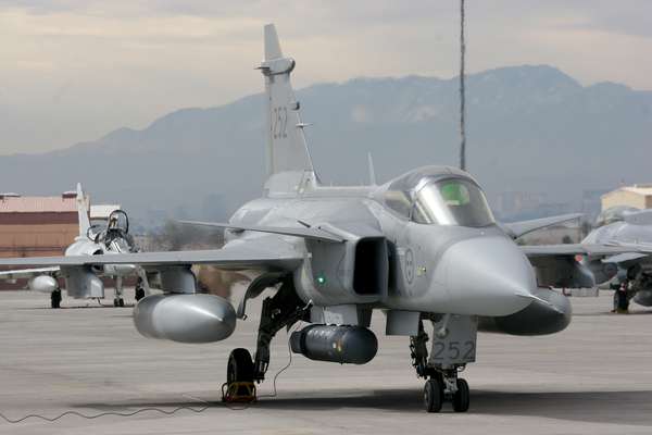 Gripen - Segundo a fabricante, o Gripen NG é o caça mais ágil do mundo em combate de perto