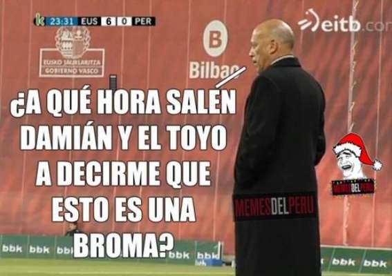 El accionar de la selección peruana ha sido objeto de burlas en la web. Y es que la goleada 6-0 en contra generó todo este malestar entre los aficionados.