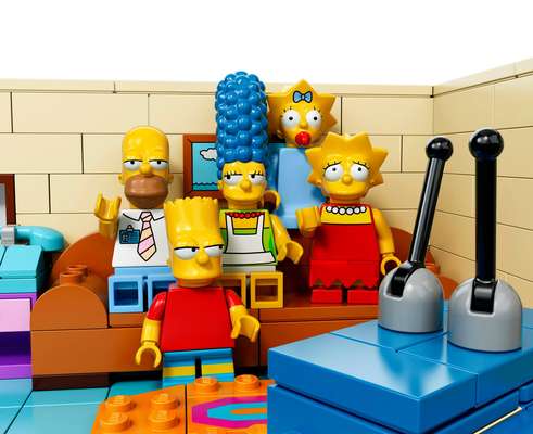 Em parceria com a Fox, Lego terá edição com personagens da série The Simpsons