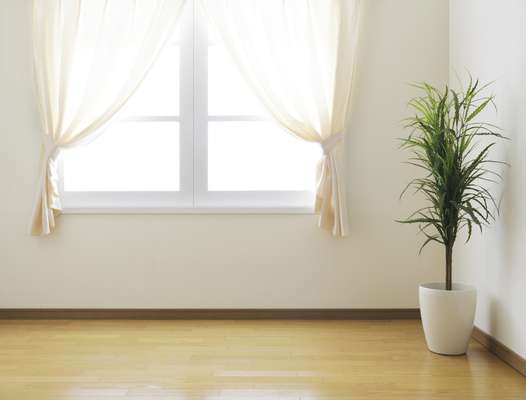 Cortinas claras e plantas são alguns dos artifícios que podem ser usados para amenizar o calor