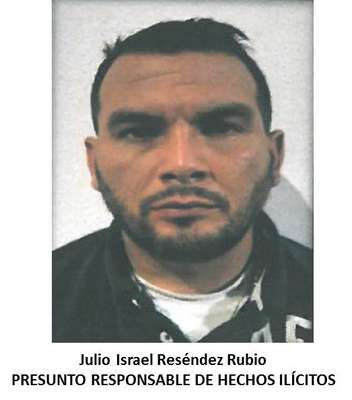 Julio Israel Reséndez Rubio, quien se encontraba visiblemente armado, fue detenido en las inmediaciones de la colonia Lomas de Agua Caliente.