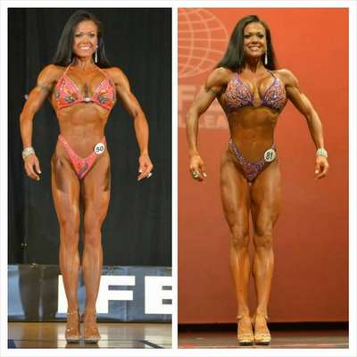 Laurie "Freak Diesel" Grenn, 32Laurie começou acompanhando o marido, um personal trainer, na academia, e hoje se considera mais forte do que ele. Ela conta que o tempo todo é criticada por conta de sua aparência. "Nas redes sociais, eles dizem 'você parece um homem'. Alguns são apenas invejosos", observa.