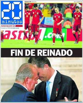 20 Minutos (Andaluzia)"Fim de reinado"