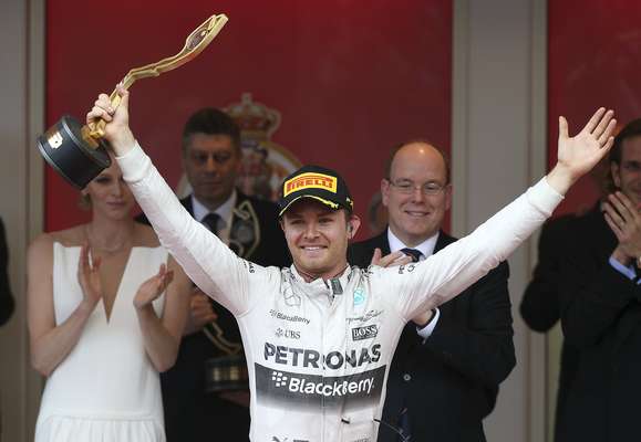 Nico Rosberg conseguiu sua terceira vitória na carreira em Mônaco