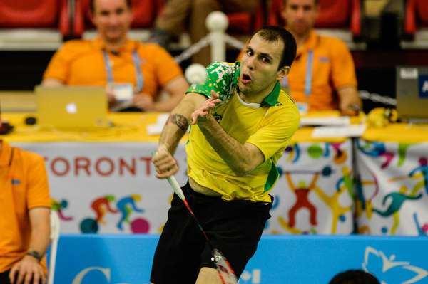 Dupla masculina fez história ao chegar à final de badminton nos Jogos Pan-Americanos de Toronto