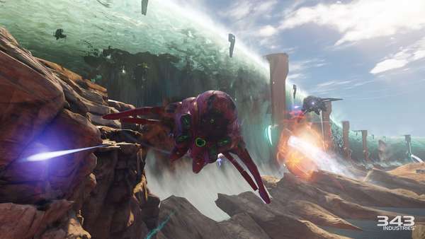 Os veículos dos Covenants foram redesenhados para Halo 5