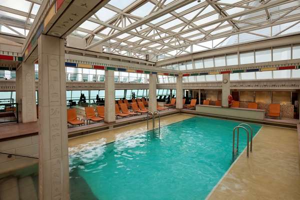 O Solarium do Rhapsody of the Seas não pode ser acessado por menores de 16 anos desacompanhados