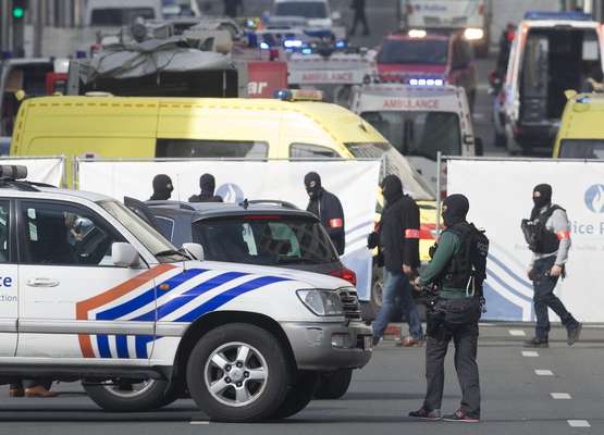 Atentados terroristas no aeroporto e metrô de Bruxelas, na Bélgica, deixaram vários mortos