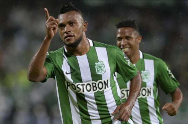 Borja é artilheiro do Atlético Nacional