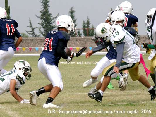 SEMANA 6: Cuervos CEL 36-0 Potros Salvajes Blanco