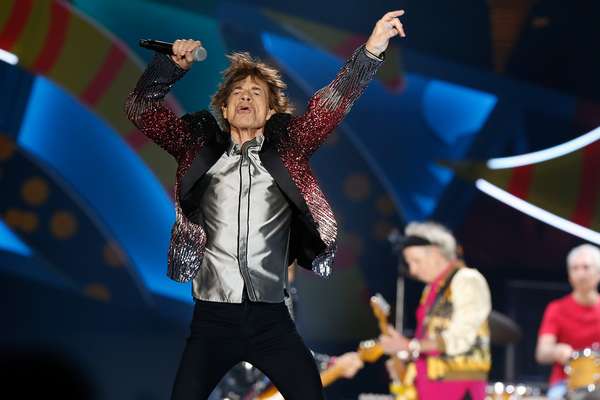 3 DE FEBRERO: La banda británica de rock The Rolling Stones se presento esta noche en el Estadio Nacional de Chile en su gira Ole tour 2016.