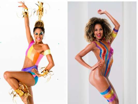 Erika Moura, a Globeleza, aprova vinheta de Carnaval e pondera: 'Nunca fiquei desconfortável nua'. Declaração foi feita nesta terça-feira, 10 de janeiro de 2017