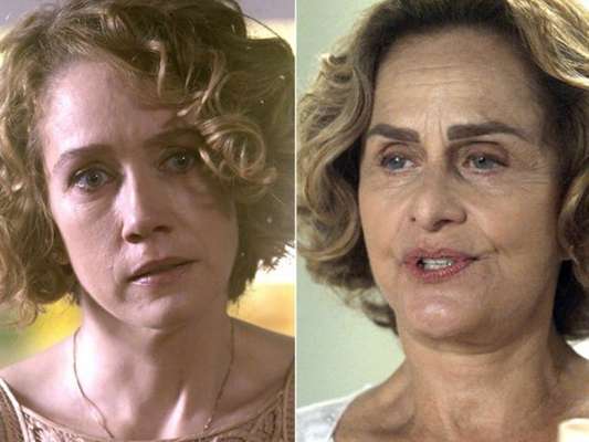 Vitória (Camila Morgado) conta a Silvia (Regina Braga) que foi casada com Ciro (Thiago Lacerda) durante 20 anos e que a Maria que ela conheceu, na verdade é sua mãe, Magnólia (Vera Holtz), em janeiro de 2017, na novela 'A Lei do Amor'