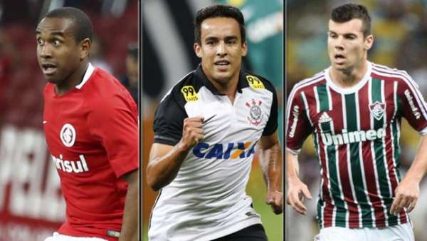 Jadson, ao centro, é o sonho de consumo. Anderson (à esquerda) e Wagner (à direita) também são alvos