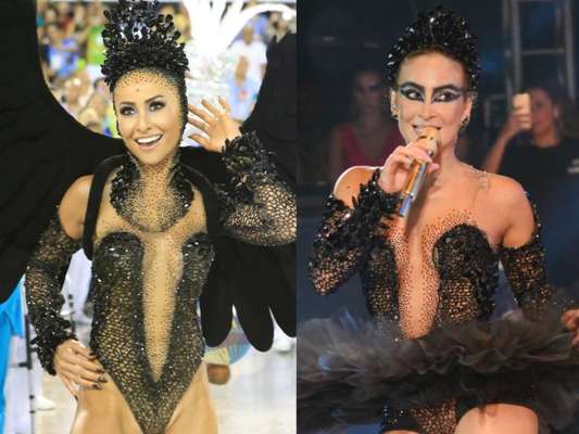 Claudia Leitte ou Sabrina Sato? Quem vestiu melhor o body de Cisne Negro?