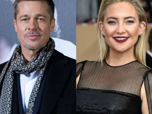 Mãe de Kate Hudson, Goldie Hawn confirmou o namoro da filha com Brad Pitt