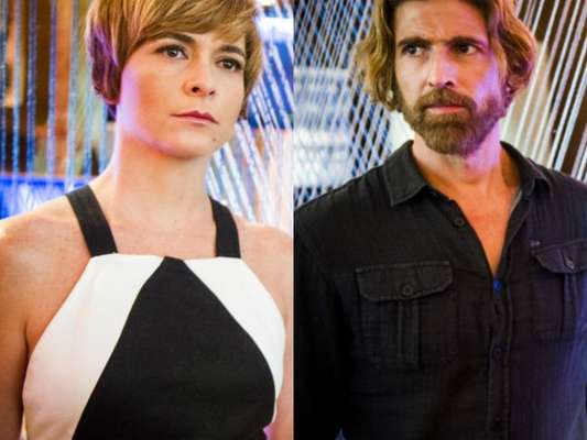 Na novela 'A Lei do Amor', Helô (Cláudia Abreu) flagra Pedro (Reynaldo Gianecchini) e Laura (Heloísa Jorge) na cama. 'Não vou conseguir perdoar'