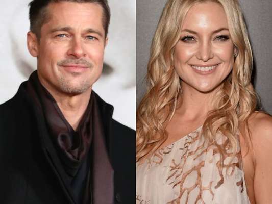 Brad Pitt e Kate Hudson estão morando juntos em Hollywood
