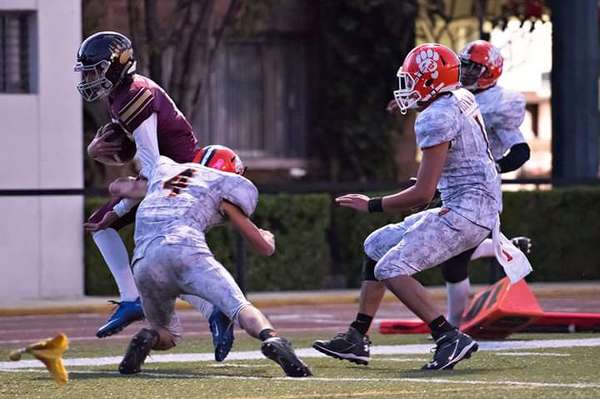 SCRIMMAGE: Osos Colegio Americano 0-34 Leopardos Prepa-8