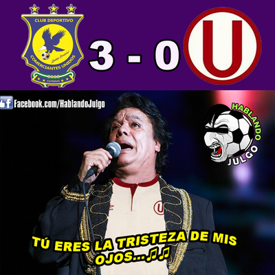 Los memes de la derrota de Universitario