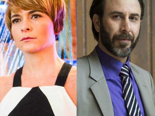Helô (Claudia Abreu) ameaça matar Hércules (Danilo Granghéia) com caco de vidro na novela 'A Lei do Amor'