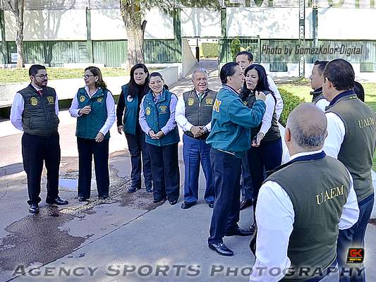 Inaugura rector de la UAEM nueva campo de entrenamiento