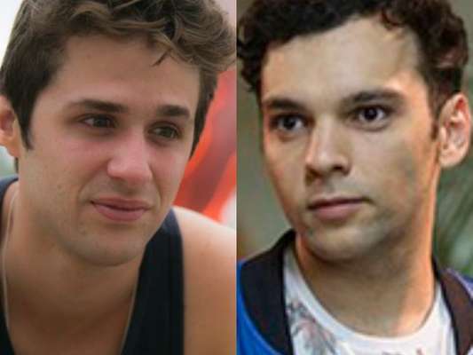 Wesley (Gil Coelho) e Gledson (Raphael Ganhem) ficam juntos no final da novela 'A Lei do Amor' após o filho do frentista engulir um botão da camisa do personal