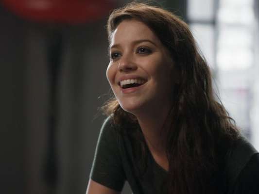 Lorena (Nathalia Dill) Alex (Caio Paduan) Romildo (Paulo Verlings) na novela 'Rock Story'