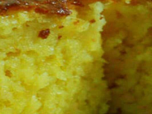 Bolo de milho em conserva no liquidificador super cremoso