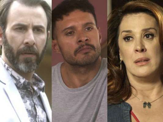 Hércules (Danilo Grangheia) contrata Fininho (Hugo Resende) para assassinar Salete (Claudia Raia), em 28 de março de 2017, nos últimos capítulos da novela 'A Lei do Amor'