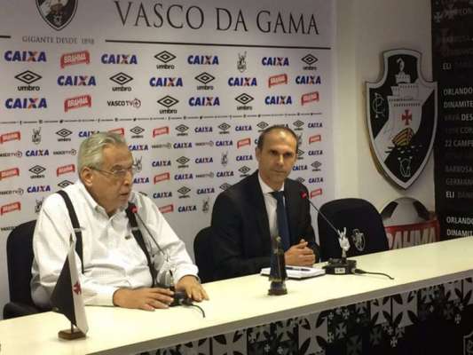 Milton Mendes foi anunciado oficialmente como novo técnico do Vasco nesta segunda-feira