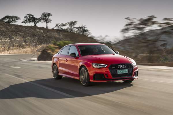 Audi RS 3 para EEUU