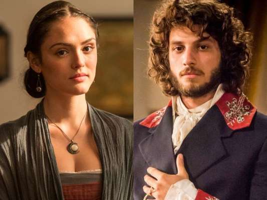 Anna (Isabelle Drummond) e Joaquim (Chay Suede) dotam novos visuais, na novela 'Novo Mundo', a partir de 22 de abril de 2017