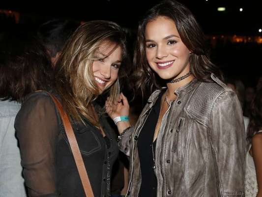 Sasha Meneghel e Bruna Marquezine são amigas de longa data
