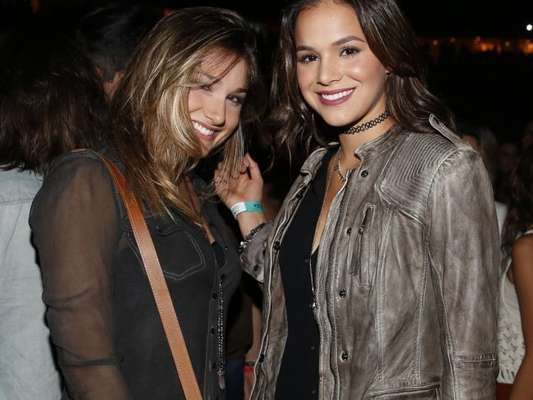 Sasha Meneghel elogia Bruna Marquezine em entrevista à revista 'Glamour', nesta quinta-feira, dia 18 de maio de 2017
