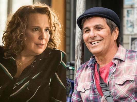Néia (Ana Beatriz Nogueira) resolve reatar com Almir (Evandro Mesquita), em 20 de maio de 2017, na novela 'Rock Story'
