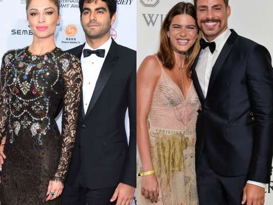 Grazi Massafera, Patrick Bulus, Mariana Goldfarb e Cauã Reymond estão na Itália para a Semana de Moda de Milão
