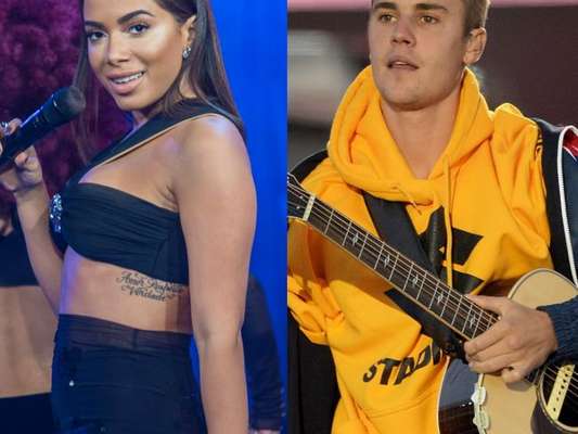 Anitta negou parceria com Justin Bieber após rumores de dueto com astro canadense nesta terça-feira, 27 de junho de 2017