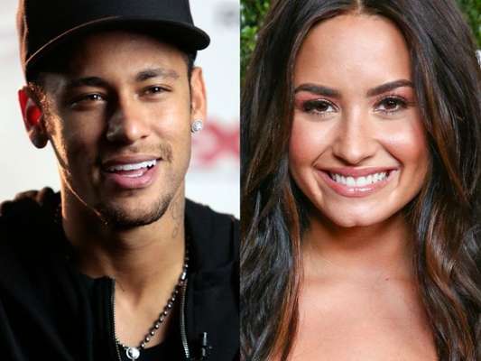 Neymar elogiou Demi Lovato em vídeo publicado no Instagram e cantora agradeceu o jogador