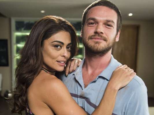 Bibi (Juliana Paes) Rubinho (Emílio Dantas) na novela 'A Força do Querer'
