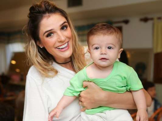 Rafa Brites mostrou o filho, Rocco, em vídeo publicado no Instagram