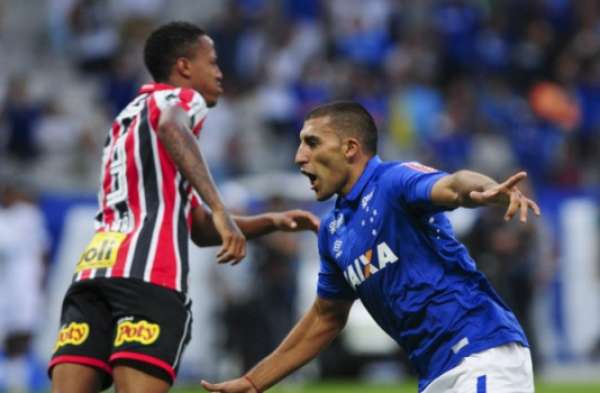 Último confronto: Cruzeiro 1 x 0 São Paulo- 14/05/2017 - Brasileiro