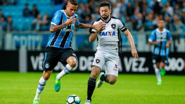 O Grêmio bateu o Botafogo por 2 a 0 no dia 14 de maio, em jogo válido pela primeira rodada do Brasileirão
