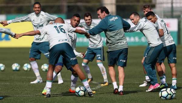 Treino do Palmeiras neste sábado (12)
