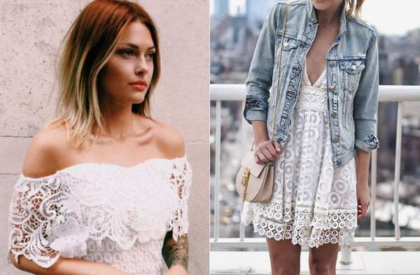 RENDAA renda caiu no gosto das brasileiras que encontraram no tecido uma alternativa para o branco tradicional. Com misturas de texturas e estampas, é possível encontrar uma composição chique e atemporal!